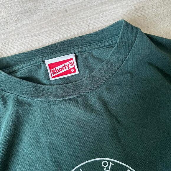 Vintage 90s Shortys Skateboards Asian Man Records Old Skate Tee - Picture 4 of 6